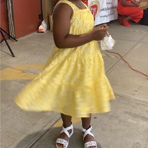 Zara Yellow Floral Dress